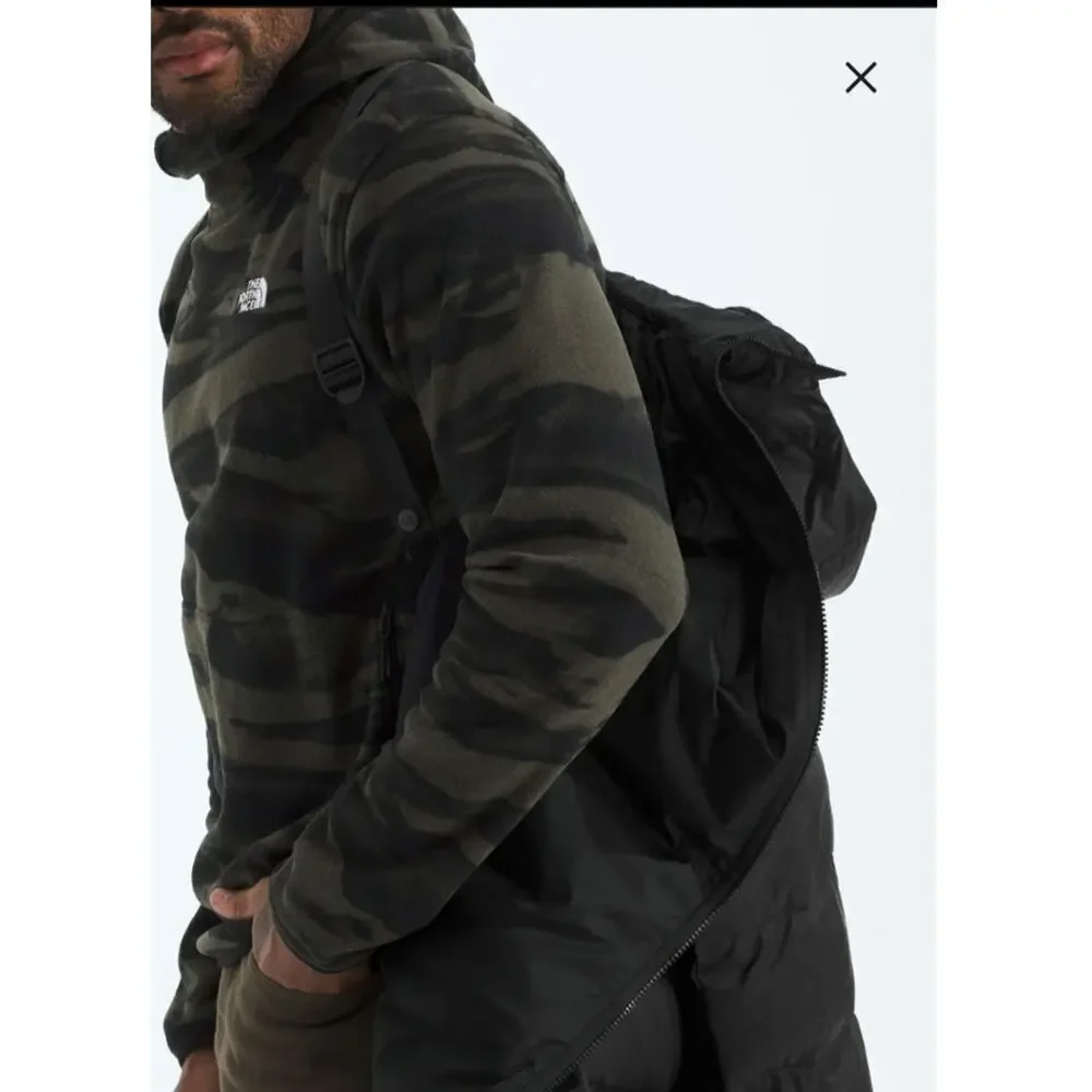 TNF Hydrenalite Water Repellent 600 Fill Power Down Jacket in Black, sz Medium